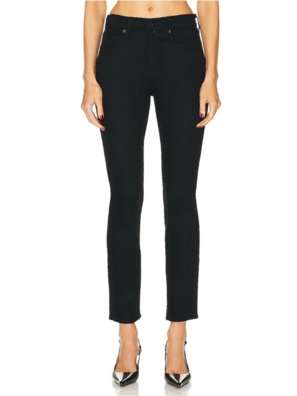 Nili Lotan Black Jonas Skinny Jeans in Size 29